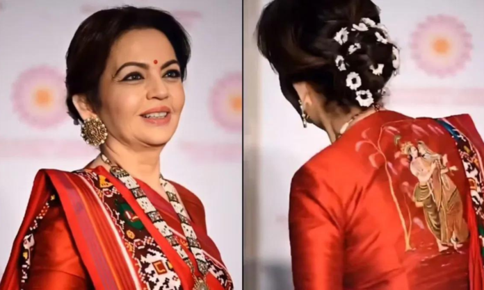 nita ambani patola saree