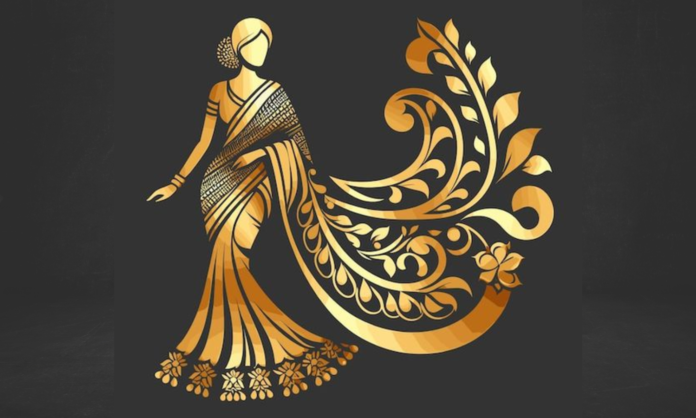 10 Floral Saree Ideas for Navratri 2024