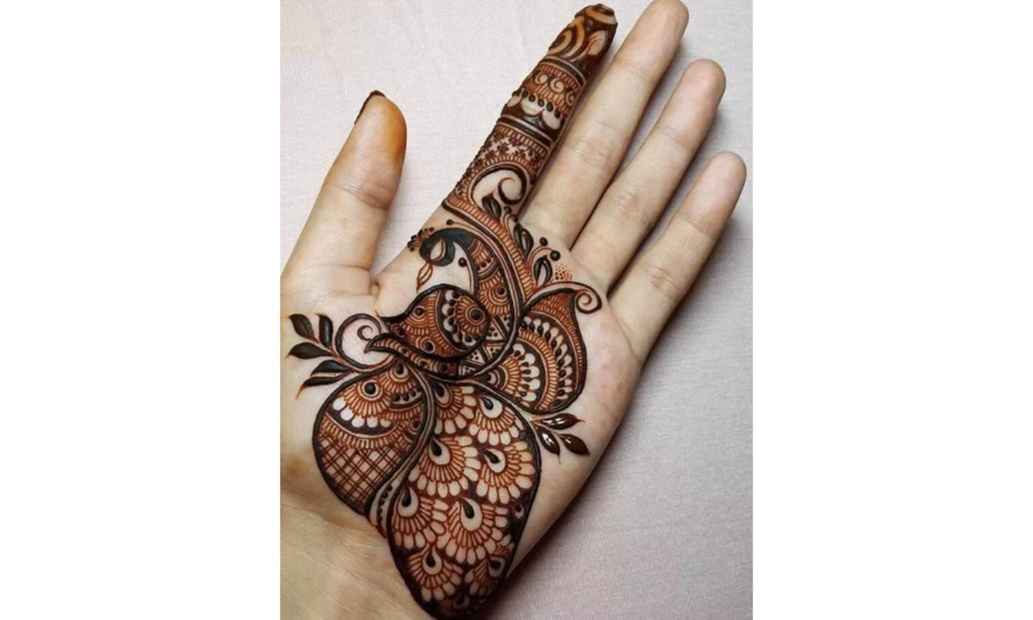6 Elegant and Simple Palm Mehndi Designs for Ramadan Celebrations