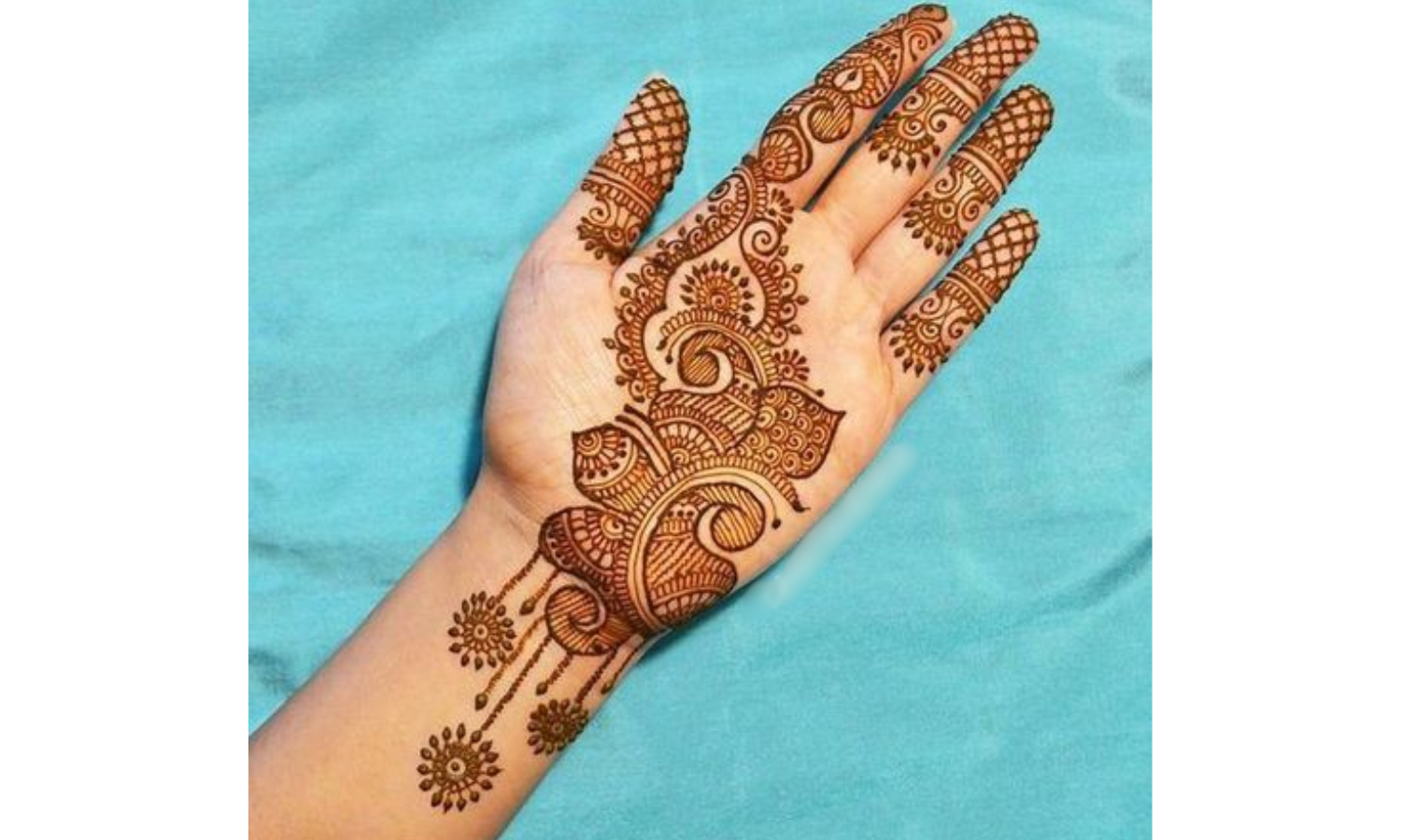 6 Elegant and Simple Palm Mehndi Designs for Ramadan Celebrations
